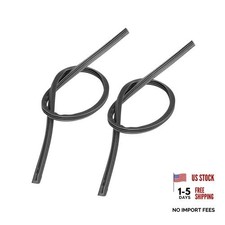 2pcs 650mm 26inch 8x10mm 3 Section Rubber Windshield Wiper Blade Refills for