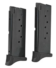Ruger EC9s, LC9 9mm 7 Round Magazine with Finger Rest (2 Pack) - 90642