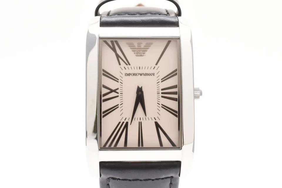 Reloj para hombre [casi como nuevo en caja] Emporio Armani AR2032 esfera rectangular Foto 2 de 4
