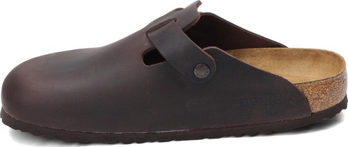 Birkenstock Boston Natural Leather Oiled Unisex R *ALL SIZES* - Afbeelding 1 van 6
