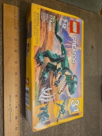 LEGO CREATOR: Mighty Dinosaurs (31058) Box Issues See All Pics And Description 