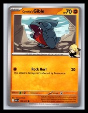 Cynthia’s Gible 109/217 Ascended Heroes Non Holo Pokemon Card English LP