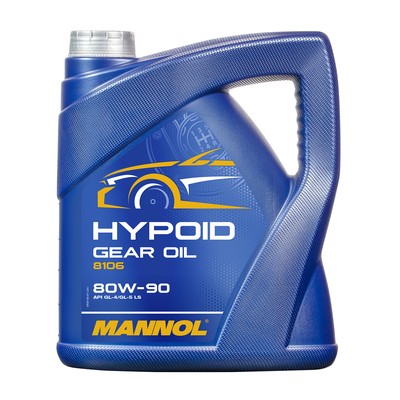  4 (1x4) Liter MANNOL SAE 80W-90 Hypoid Getriebeöl/ Schaltgetriebe/ Achsen GL5