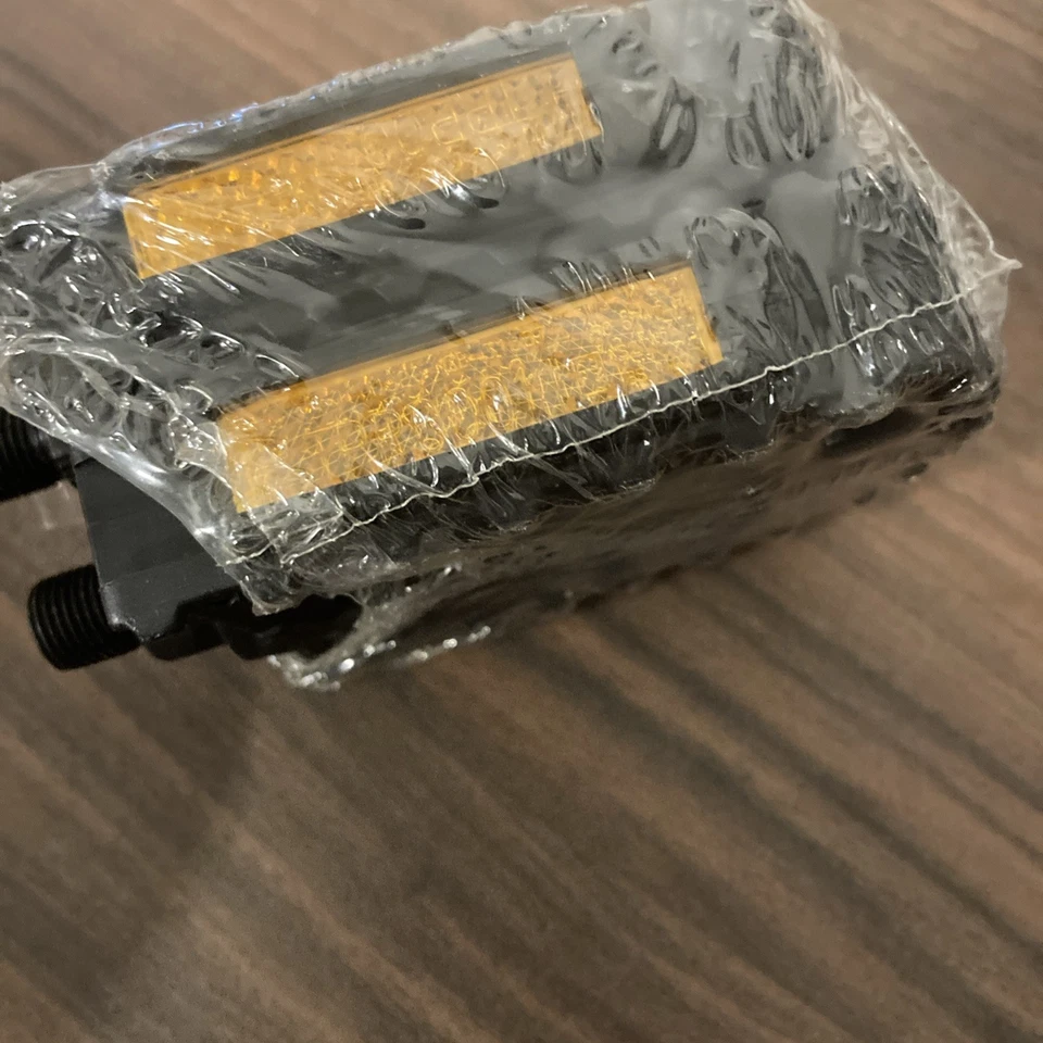 Pedales de plataforma Sunlite ATB con cuerpo de nailon y husillo cromado - duraderos, Foto 4 de 4