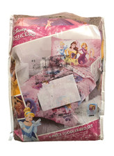 Disney Princess 4 Piece Toddler Bed Set Comforter Sheets Pillowcase Pink New