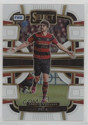 2023-24 Panini Select FIFA Terrace White Prizm 10/20 Zeca #65 uk2
