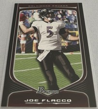 2009 Bowman Football Joe Flacco Baltimore Ravens base card #23