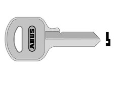 Image of ABUS Mechanical - 55/60 60mm Key Blank (K/A Only)