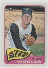 1965 Topps Vern Law #515 2k3