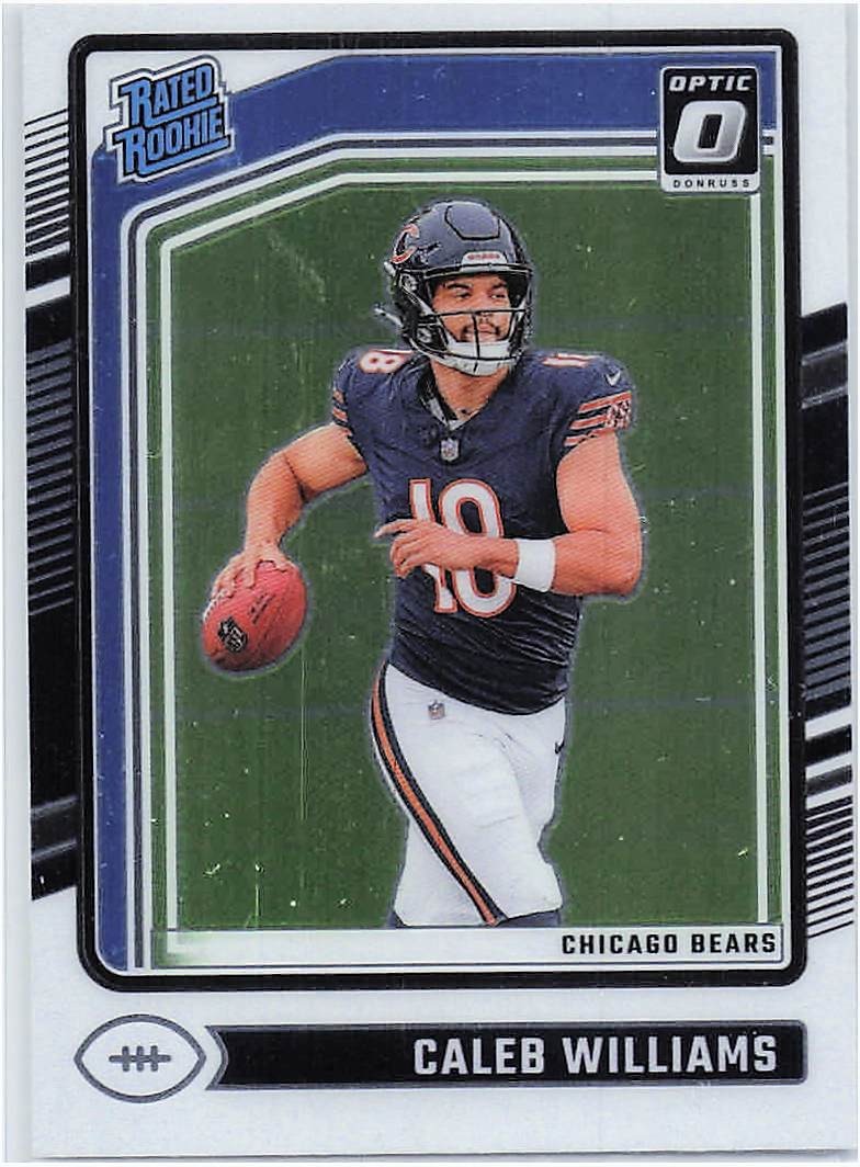 2024 Panini Donruss Optic - Rated Rookie Caleb Williams #201 (RC)