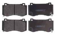 Denckermann Bremsbelagsatz, Scheibenbremse B111614 FüR Chrysler Dodge Jeep