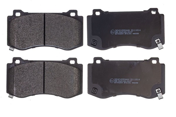Denckermann Bremsbelagsatz, Scheibenbremse B111614 FüR Chrysler Dodge Jeep-image