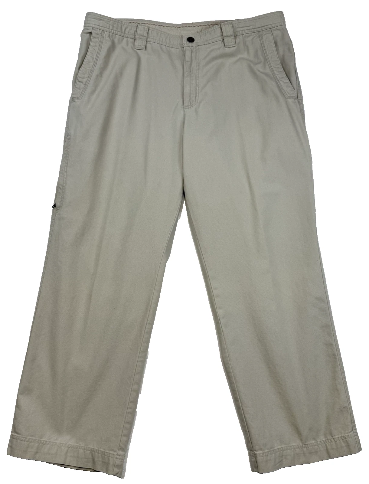Columbia Outdoor Pants Men’s 40x30 Khaki Omni-Shield Hiking Utility Cotton