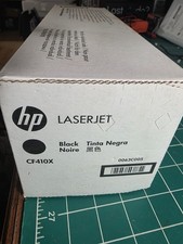 HP 410X CF410XD Black High Yield Toner Cartridge, Black LaserJet Pro Open Box
