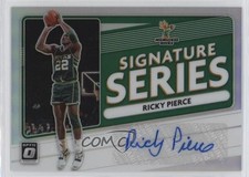 2020-21 Panini Donruss Optic Signature Series Holo Prizm Ricky Pierce Auto 6o3