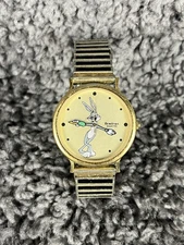 Vintage Armitron Women’s Bugs Bunny Watch Looney Tunes Wristwatch Untested