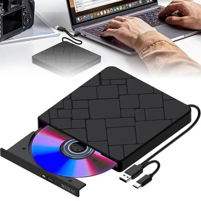 DVD-Laufwerk CD-Laufwerk DVD Brenner Extern Tragbar Praktisch Für PC Laptop