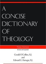Image of A Concise Dictionary of Theology (Paperback or Softback)