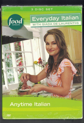 Giada Cooking DVD: Anytime EVERYDAY ITALIAN: Sealed 3 Disc Set FOOD NETWORK