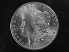 NobleSpirit GEM BU 1883 CC Morgan Silver Dollar GSA Holder w CoA