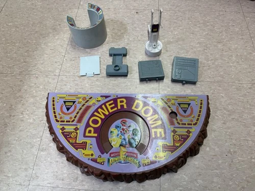 VTG 1994 Bandai Mighty Morphin Power Rangers Power Dome - Incomplete - Tested