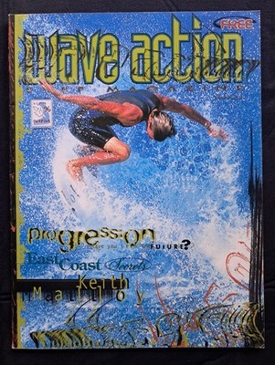 Wave Action Magazine 1996 Vol. 3 #9 FREE Insert Surfer The Hot 100 2001