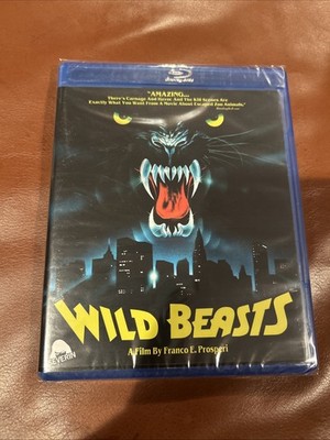 Wild Beasts (Blu-ray) 1983, Severin Films. Nature Strikes Back. New / Sealed.