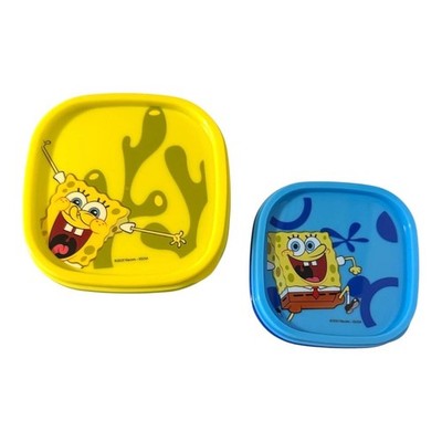 Best Brands Nickelodeon Sponge Bob 2-Pack Food Storage Containers