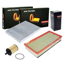 KAMOKA POLLENFILTER + LUFTFILTER + ÖLFILTER SET passend für AUDI TT 8N3 8N9