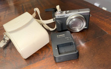 Canon PowerShot G7X Mark III Digital Camera Silver 128GB SD MegaGear Case