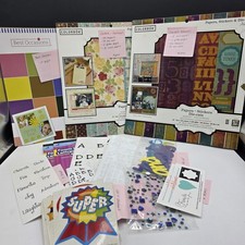 Lot of 14 12x12 Scrapbook Paper Books  Embellishments NOT Complete 2007 Variety