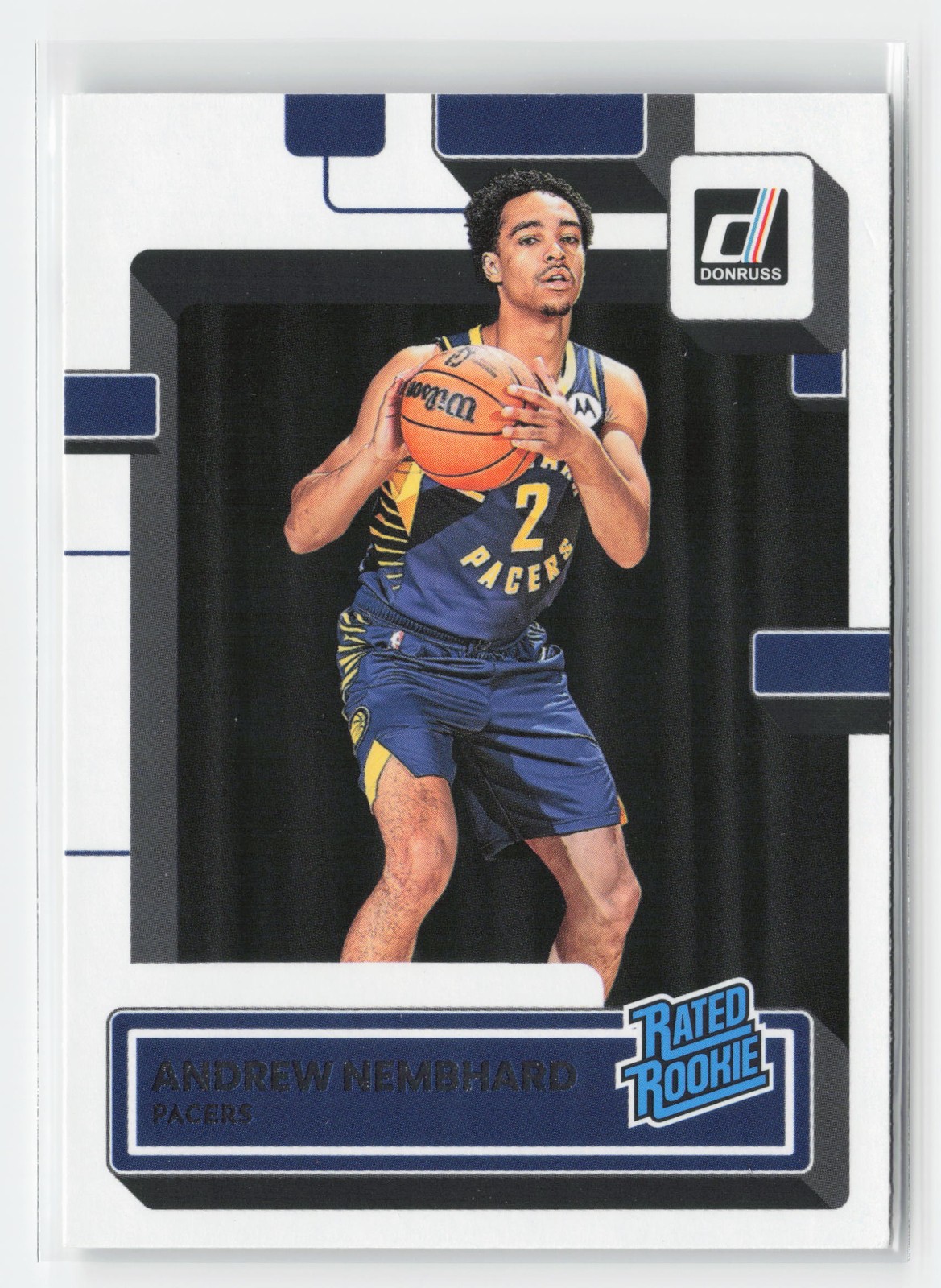 2022-23 PANINI DONRUSS ROOKIE ANDREW NEMBHARD #231 RC PACERS