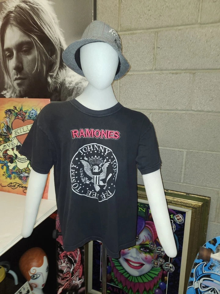 Ramones Y2k Logo Bordado Talla Grande, Etiqueta Rock & Death Vintage Foto 2 de 4