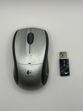 Logitech M-RCD125 Wireless USB Ergonomic Optical Mouse Tested and Working