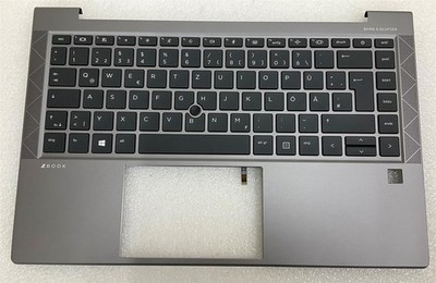 Für HP ZBook Firefly 14 G7 M07132-041 Germany German UMA Tastatur Handauflage NEU