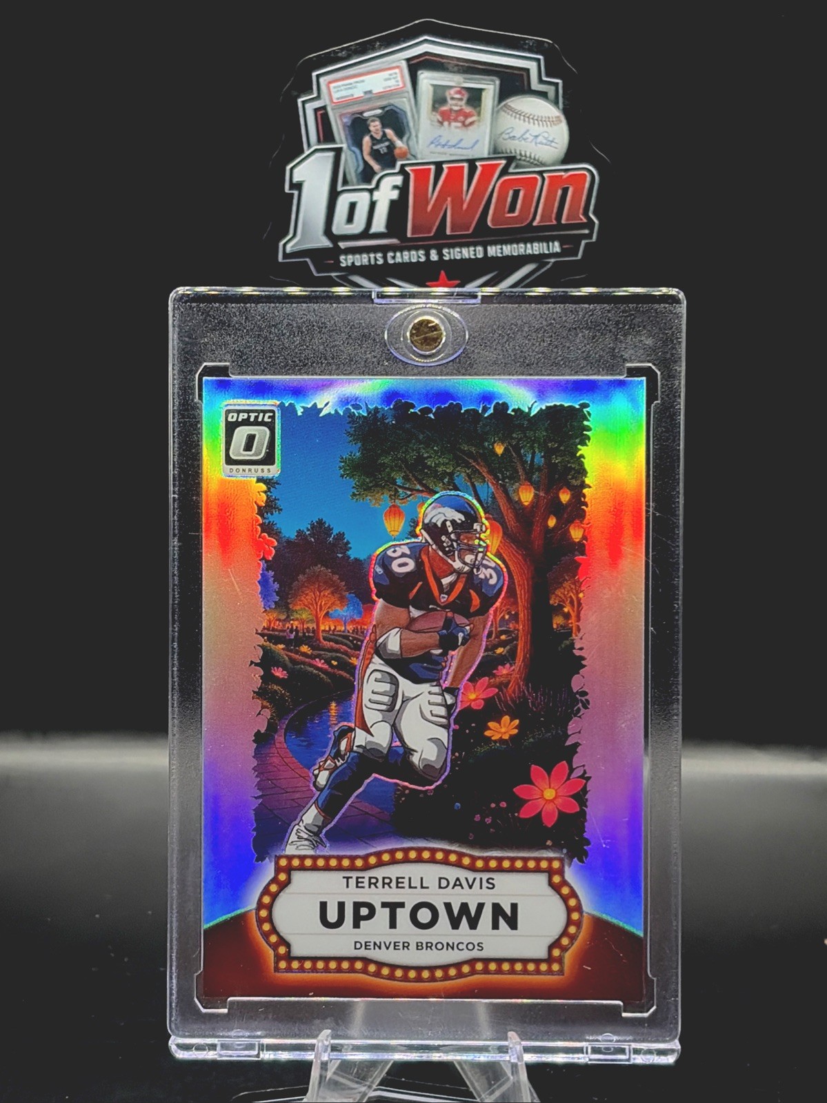 2025 Donruss Optic Terrell Davis Uptown SSP Case Hit Broncos HOF #19