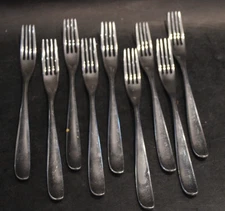 Studio William Olive Hazel 8 Dinner Forks 7 1/2"