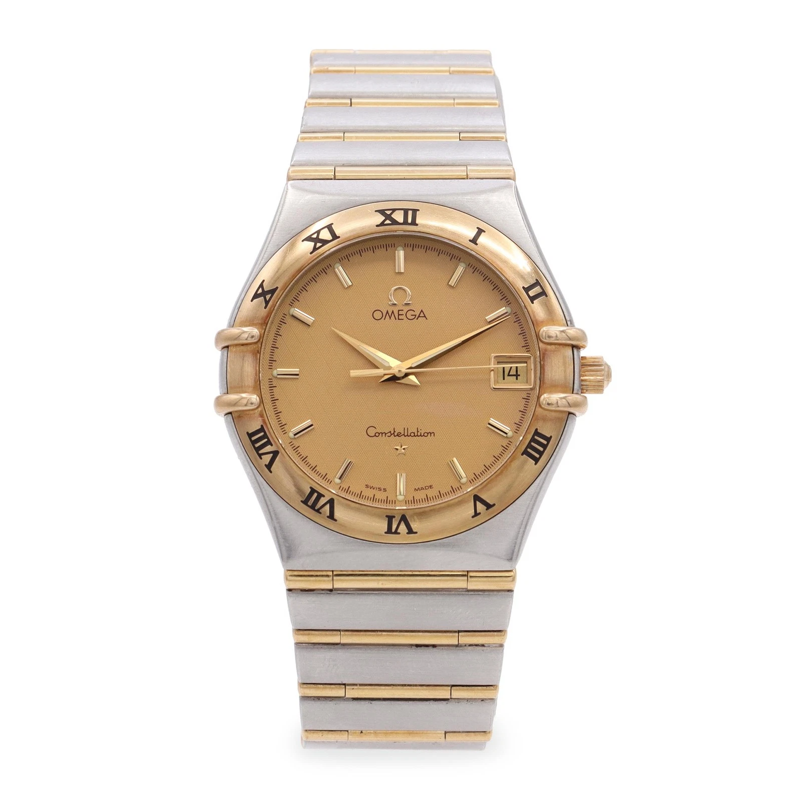 Omega — Omega Constellation Two Tone Quartz Men's Watch