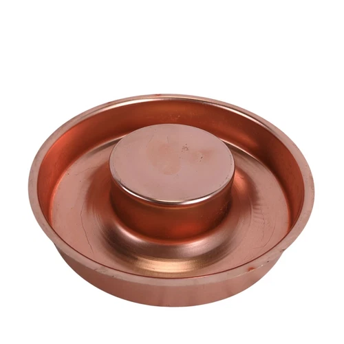 Vintage Mirro Copper Colored Aluminum Gelatin or Baking 10" Ring Mold Pan