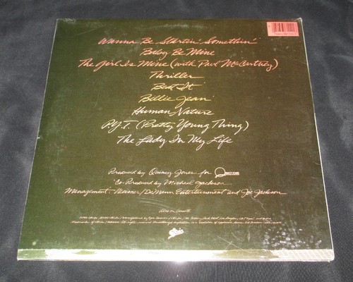 NEW MICHAEL JACKSON-FACTORY SEALED-THRILLER ALBUM-1982- 1ST RELEASE "NR-MINT" - Picture 6 of 8