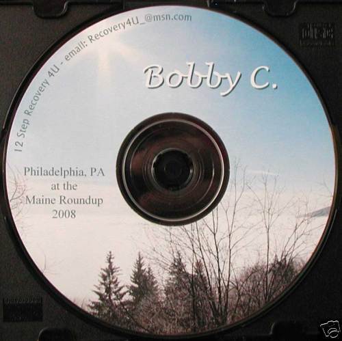 Bobby C from Philadelphia, PA in Maine 2008 Alcoholics Anonymous talk speaker CD - Picture 1 of 1