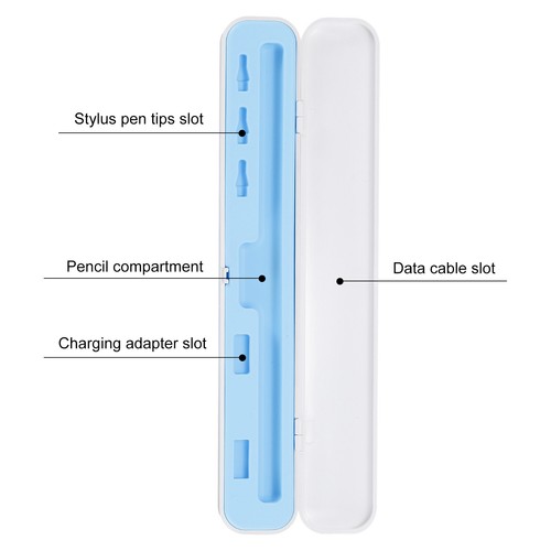 Carrying Pencil Case for Stylus Pen, Pen Protective Storage Case, Blue - Zdjęcie 4 z 6