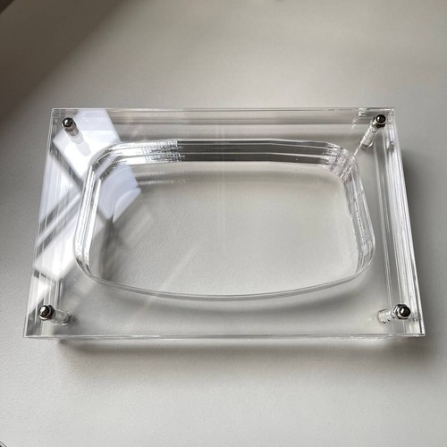 Acrylic Case for GBA • Gameboy Advance Crystal Clear Custom-Made Protection Case - Foto 1 di 2