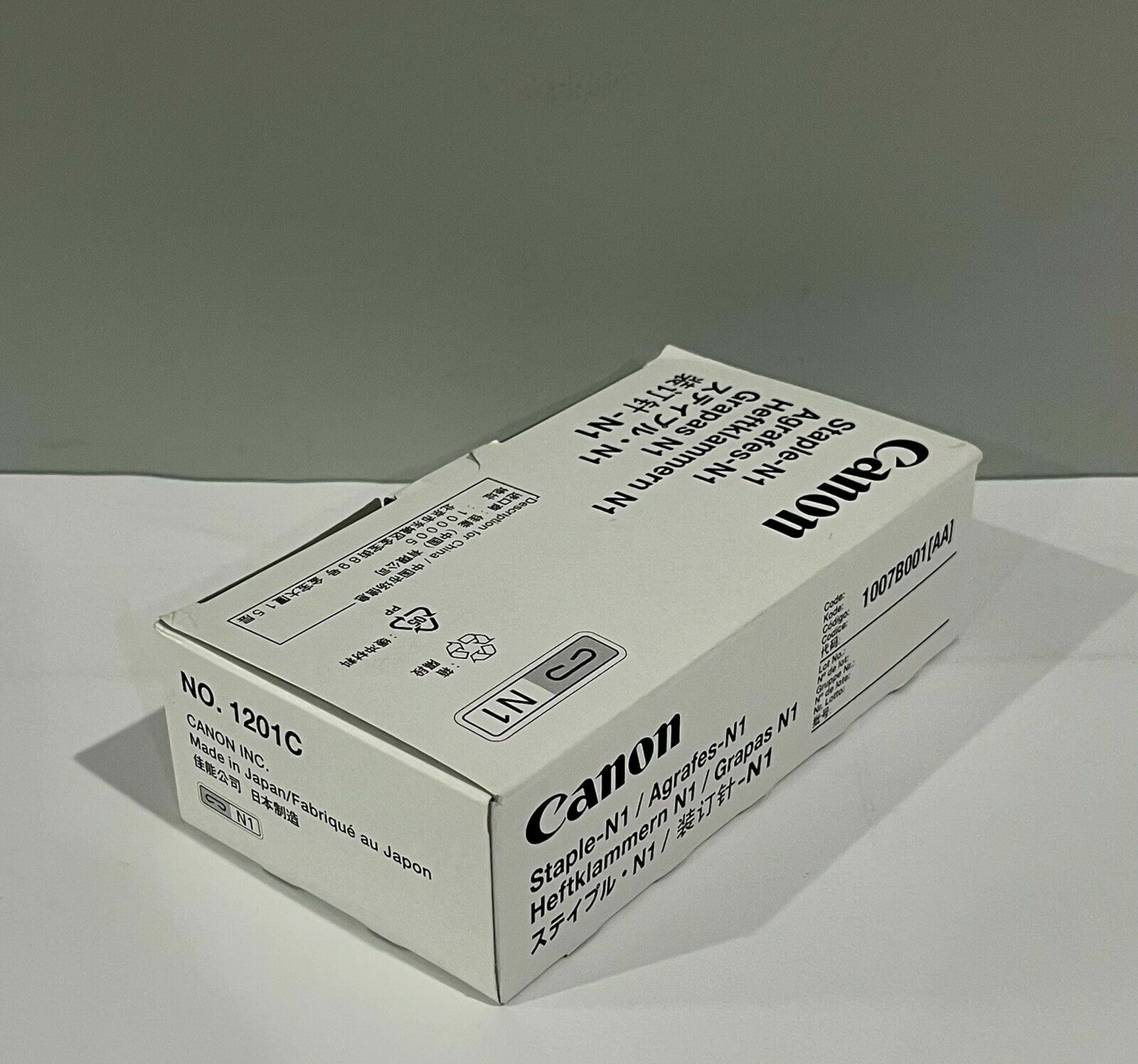 Genuine Canon N1 (1007B001AA) Staple Cartridge Box of 3 Cartridges