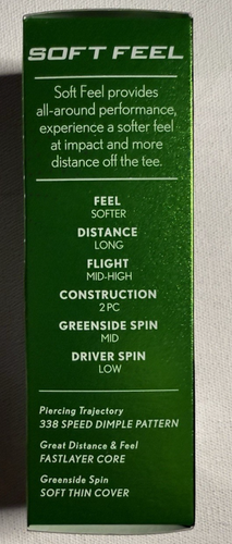 SRIXON SOFT FEEL White Golf Balls (1 DOZEN) - Picture 6 of 9
