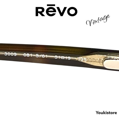 REVO occhiali da sole 3009 081/61 RARE VINTAGE sunglassesPOLARIZED M.in Italy CE - Foto 10 di 11