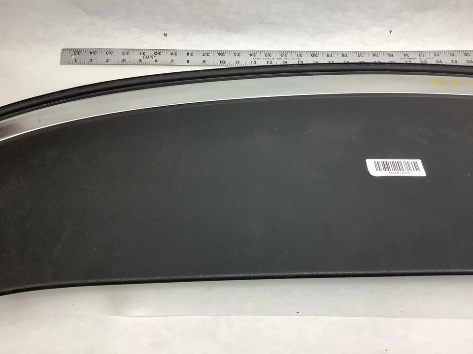 Volkswagen EOS 2008 convertible techo trasero tapa panel de moldura negro OEM+ Foto 3 de 4