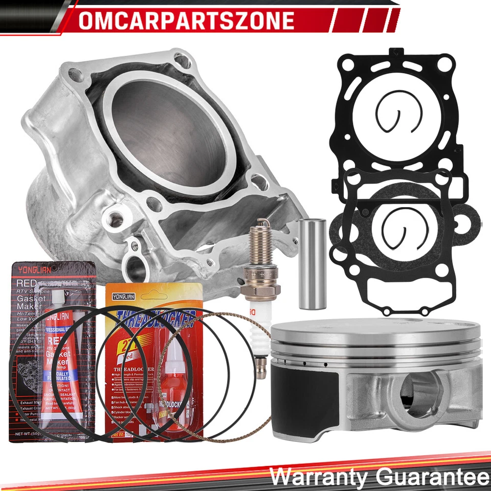 Kit de reconstrucción de extremo superior de junta de pistón de cilindro de 96,6 mm para Polaris Sportsman 550 X2 Foto 3 de 4