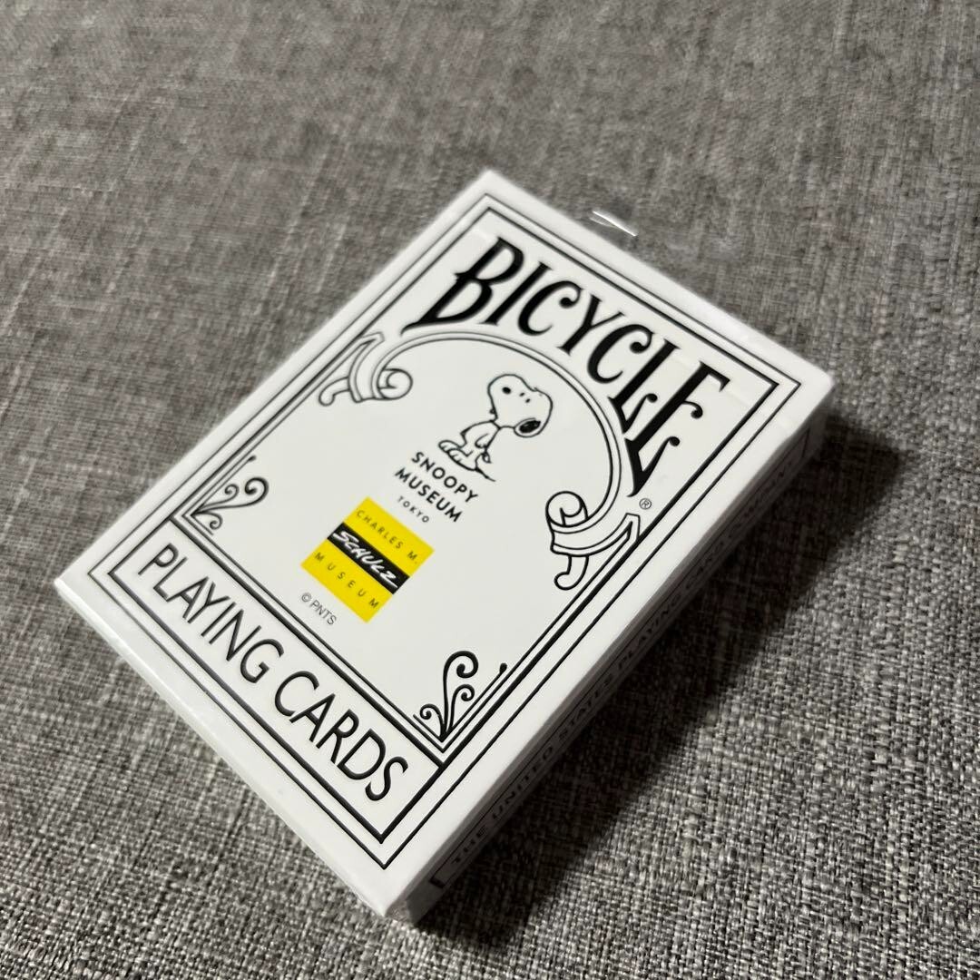 トランプ BICYCLE SNOOPY MUSEUM PLAYING CARDS BICYCLE × Peanuts Snoopy playing cards Snoopy Museum limited