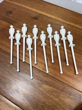 Jack Daniels Whiskey Cocktail Drink Stir Swizzle Sticks Stirrers Lot 10